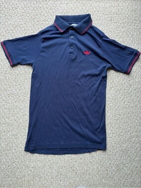 80s Vintage Adidas Polo. Size Large (vintage sizing) Slim Fit.